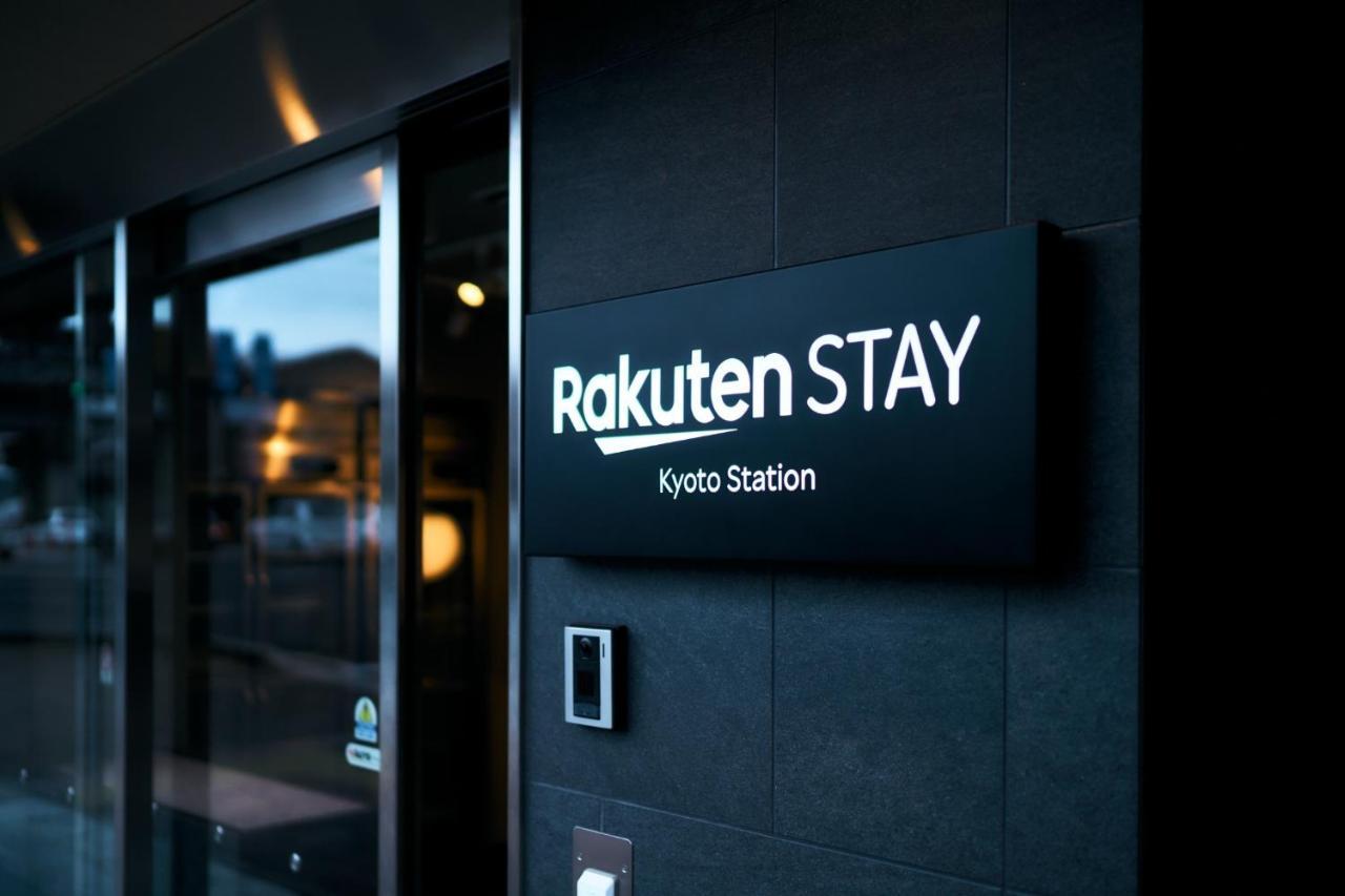 Rakuten Stay Kyoto Station Twin Room With Ceiling Projector Exterior foto